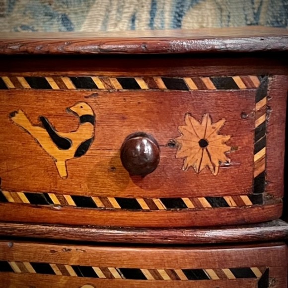 commode de Maîtrise Art Populaire Sud de l’Alsace – Image 4