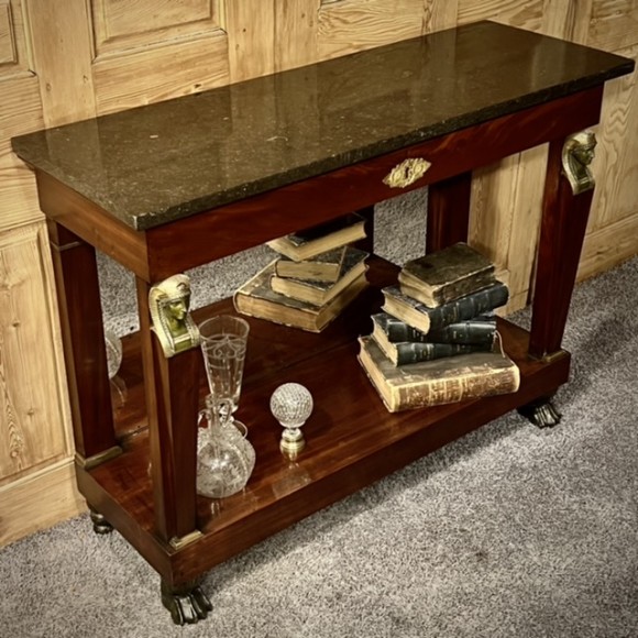 Console Empire Retour d’Egypte Acajou – Image 3