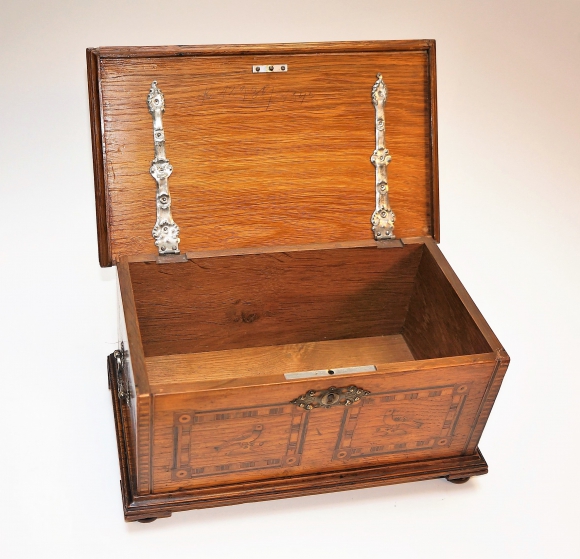 Coffret de courtoisie marqueté – Image 4