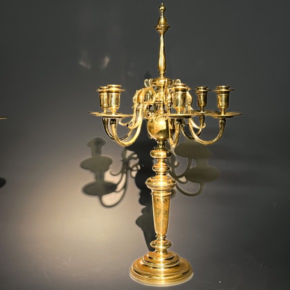 Barbedienne Paire de Chandeliers 6 feux – Image 2