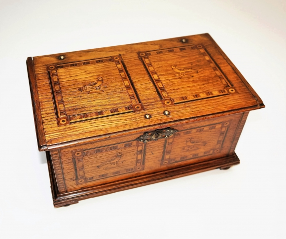 Coffret de courtoisie marqueté – Image 2