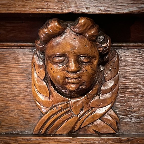 Armoire à 3 colonnes Renaissance alsacienne – Image 8