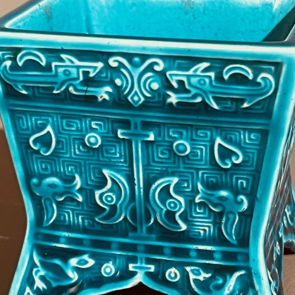 Paire de baguiers signés Th.Deck – Image 4