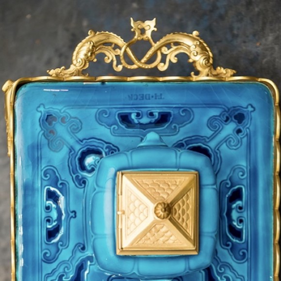 ENCRIER DOUBLE THEODORE DECK (1823-1891) – Image 2