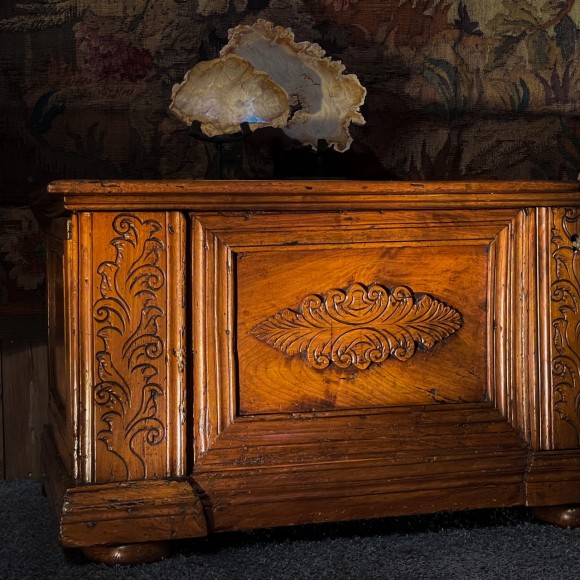 Coffre noyer XVIII ème Vénétie Italie – Image 4