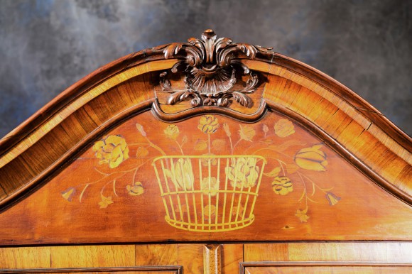 Buffet marqueté aux 4 saisons et Oiseaux – Image 3