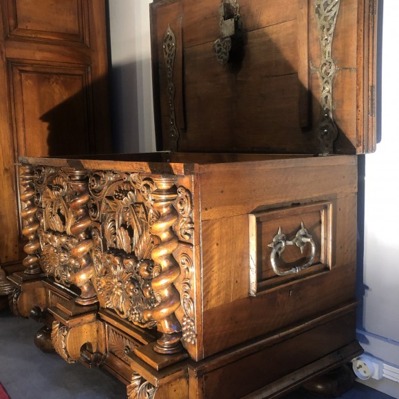 Coffre Noyer XVII ème siècle Alsace – Image 6