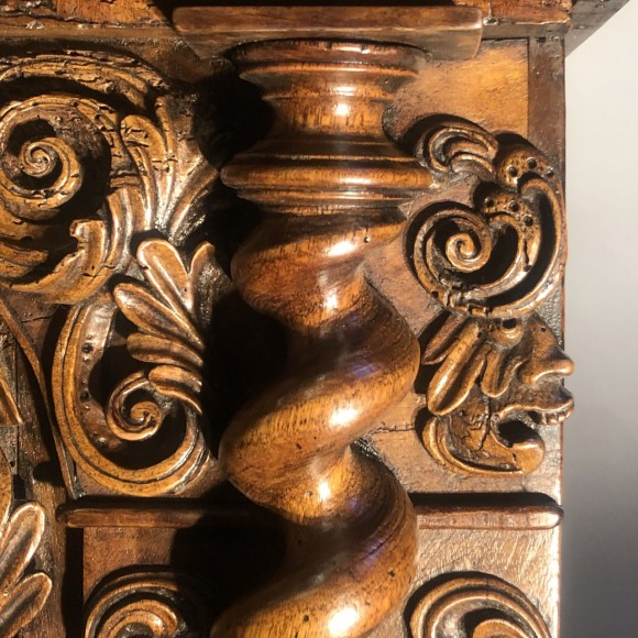 Coffre Noyer XVII ème siècle Alsace – Image 4