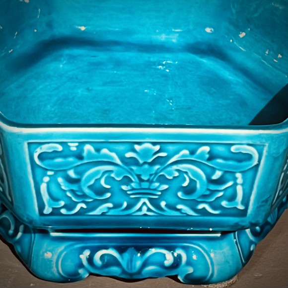 Coupe hexagonale signée Théodore Deck – Image 3