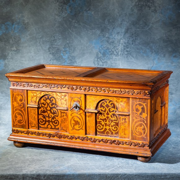 Coffre à arcades XVII ème – Image 2