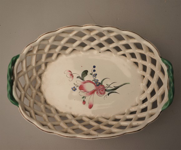 Faience de Strasbourg - Joseph Hannong - Corbeill – Image 5