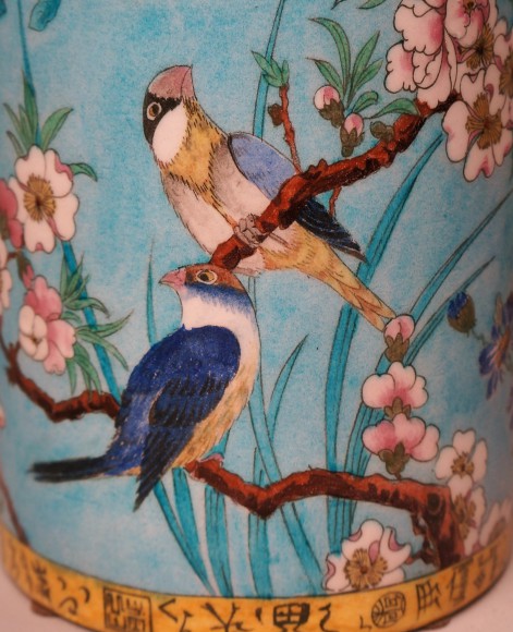 PAIRE DE VASES JAPONISANT THEODORE DECK 1823-1891 – Image 2