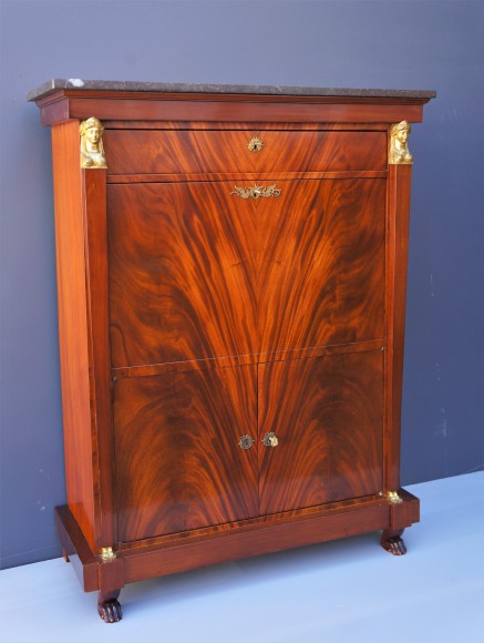 SECRETAIRE EMPIRE ACAJOU – Image 7
