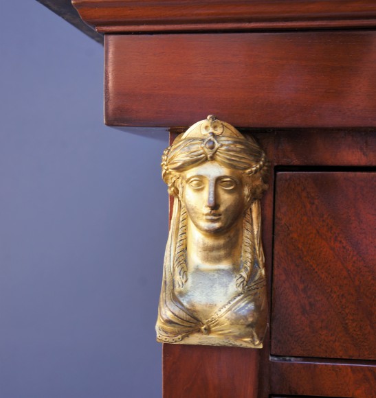 SECRETAIRE EMPIRE ACAJOU – Image 2