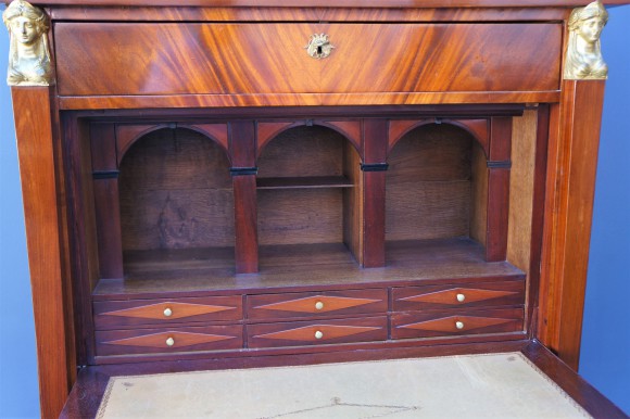 SECRETAIRE EMPIRE ACAJOU – Image 5