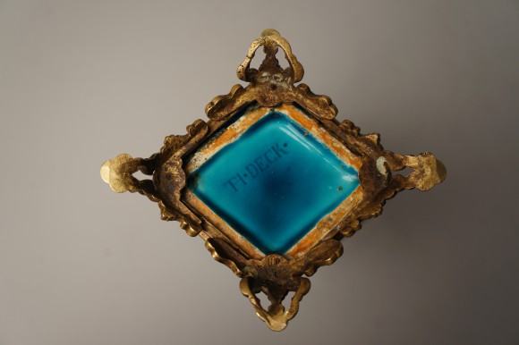 VASE AUX ELEPHANTS SIGNE DECK – Image 5