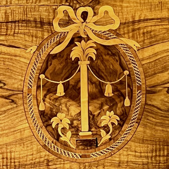 Secretaire marqueté noyer 18 ème – Image 3