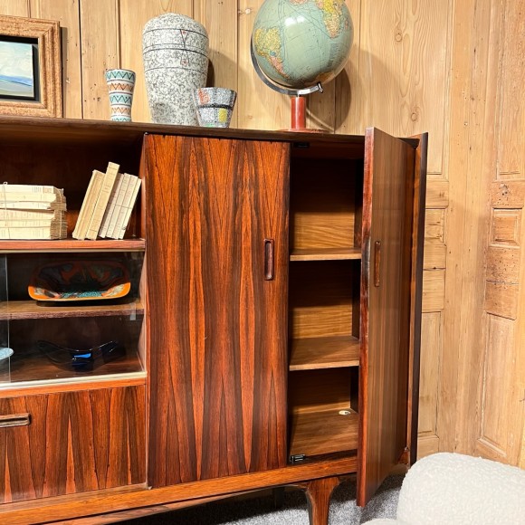 Buffet Vintage Palissandre vers 1960 – Image 2