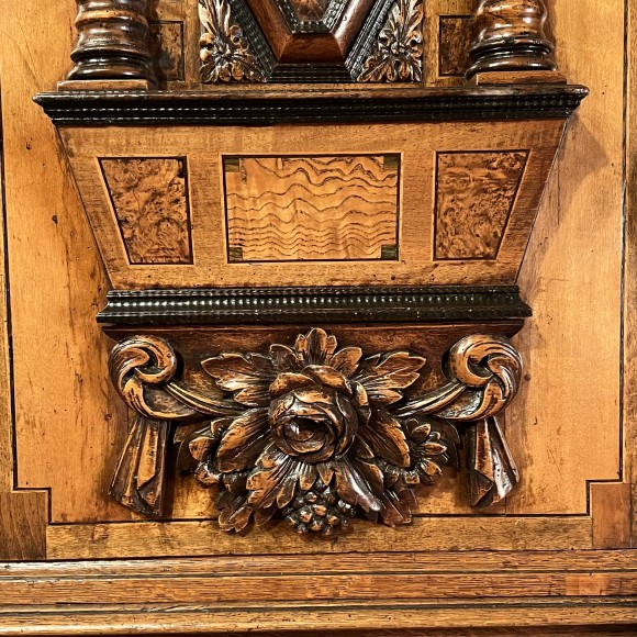 Armoire alsacienne 7 colonnes décor marqueté renai – Image 8