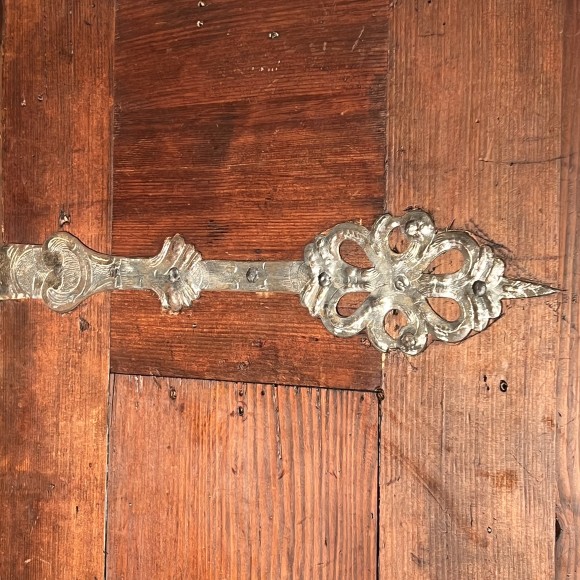 Armoire alsacienne 7 colonnes décor marqueté renai – Image 7