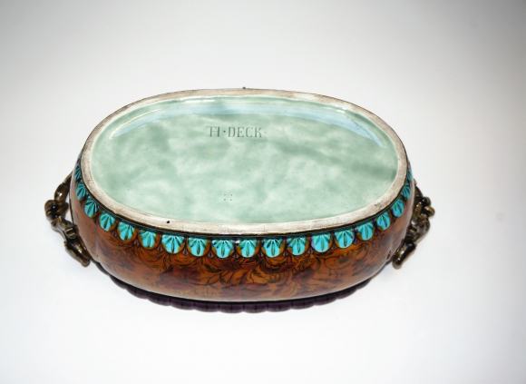 JARDINIÈRE OVALE SIGNÉE DECK – Image 5