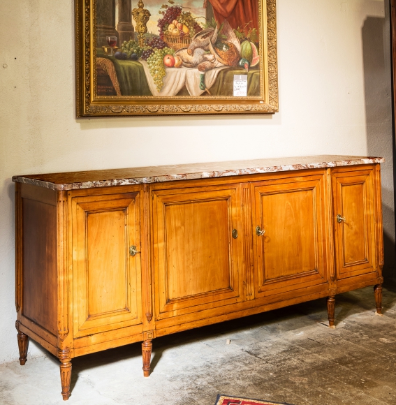 Buffet 4 portes Louis XVI – Image 2