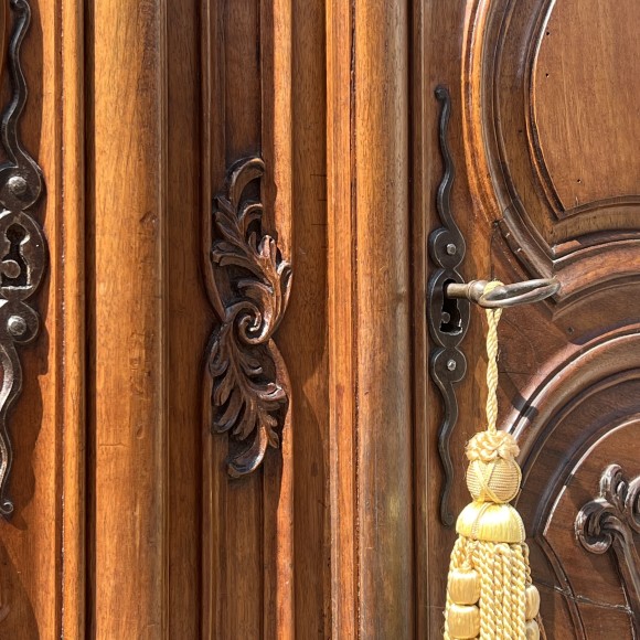 Armoire Noyer 18 ème Provence Vallée Du Rhône – Image 4