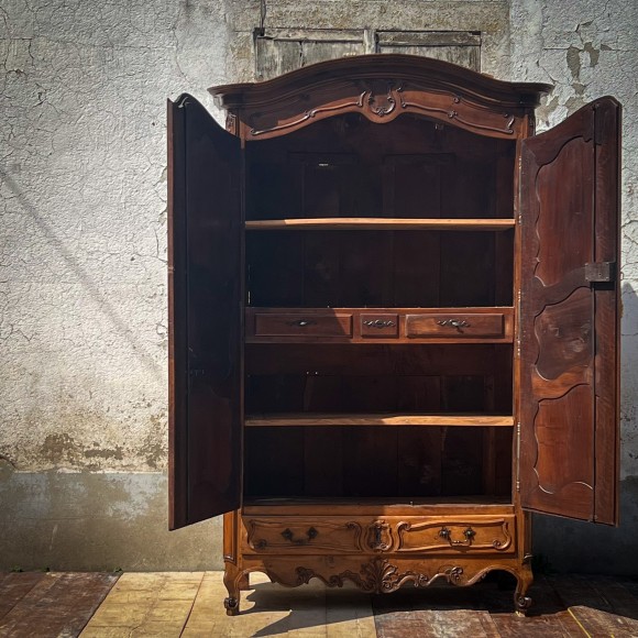Armoire Noyer 18 ème Provence Vallée Du Rhône – Image 7