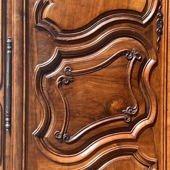 Armoire Noyer 18 ème Provence Vallée Du Rhône – Image 2