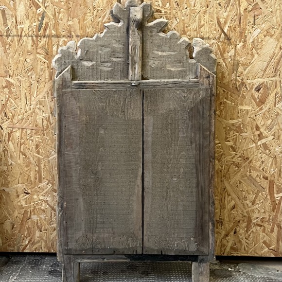 Miroir Bois Sculpté Et Doré Décor Louis XV – Image 5