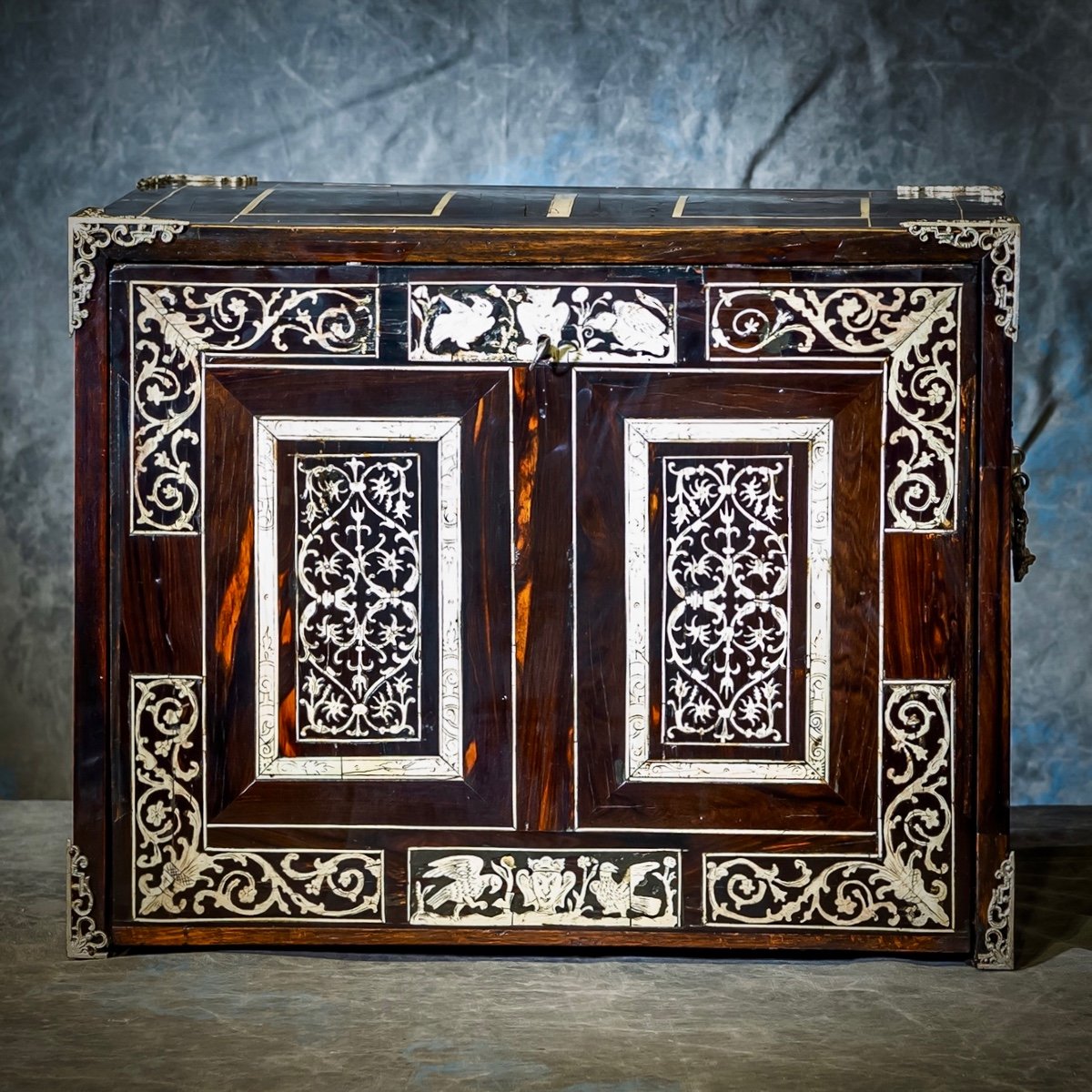 Cabinet Marqueté D’ébène XVII ème – Image 3