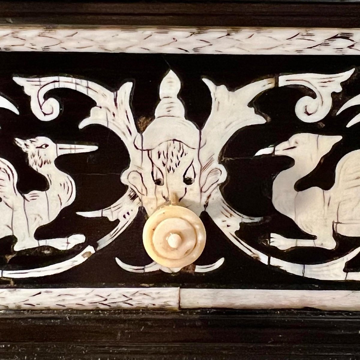 Cabinet Marqueté D’ébène XVII ème – Image 8