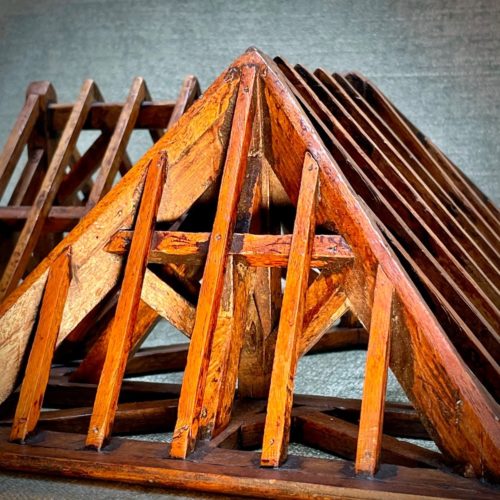 Maquette De Charpente Travail De Compagnonnage Maîtrise