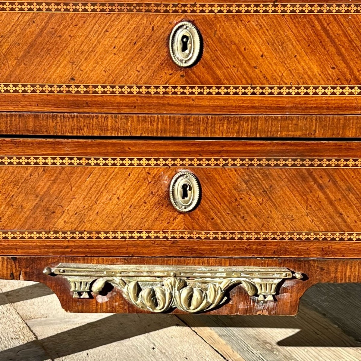 Secrétaire Marqueté Style Louis XVI – Image 9