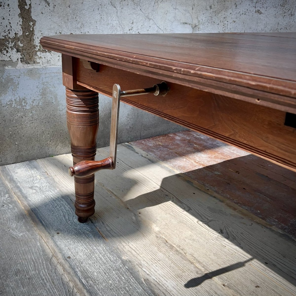 Table à Rallonges Jusqu’à 3m50 Acajou 19 ème – Image 4