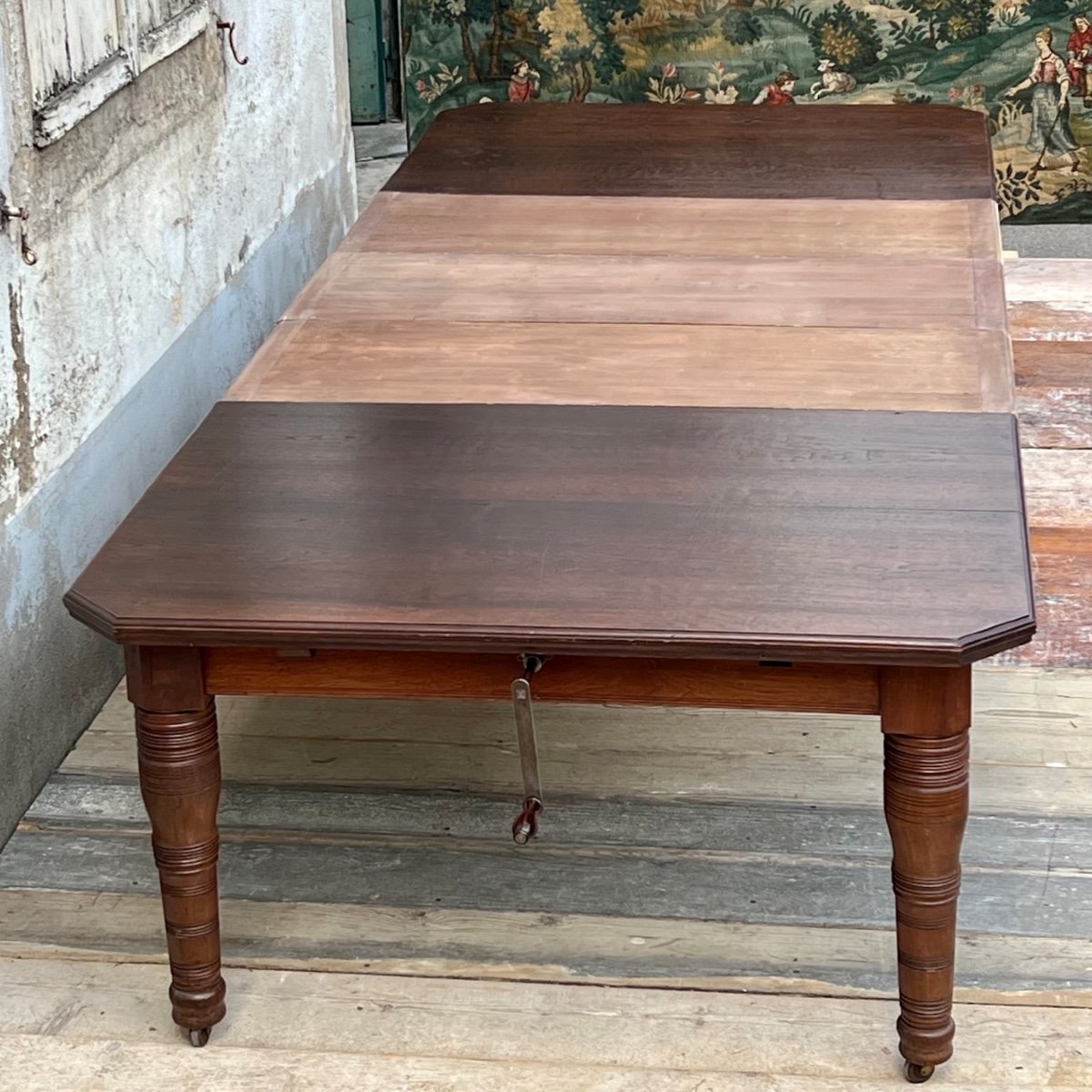 Table à Rallonges Jusqu’à 3m50 Acajou 19 ème – Image 3