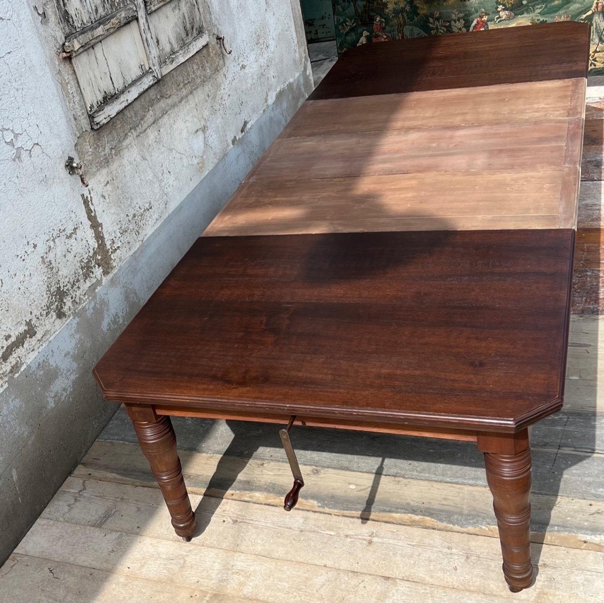 Table à Rallonges Jusqu’à 3m50 Acajou 19 ème – Image 9