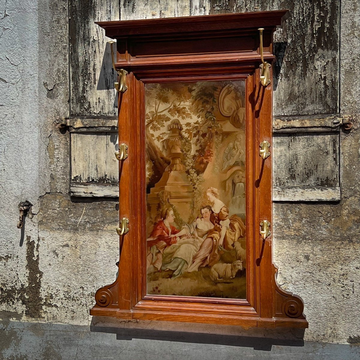 Miroir Avec Patères Porte Manteaux – Image 4