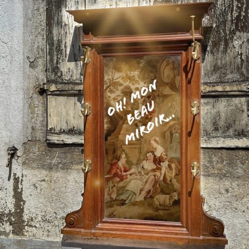 Miroir Avec Patères Porte Manteaux