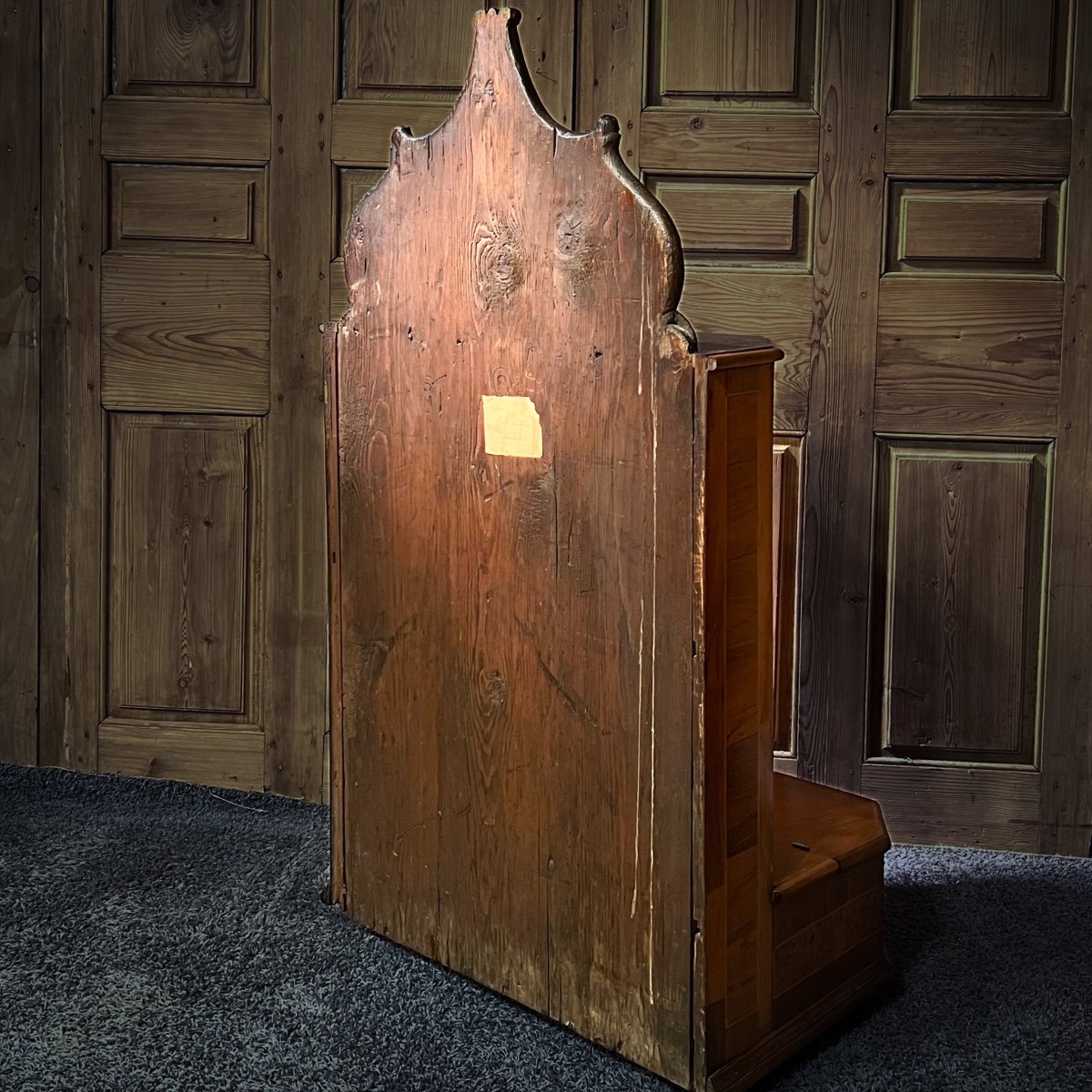 Oratoire Marqueté Noyer Vienne 18 ème – Image 8