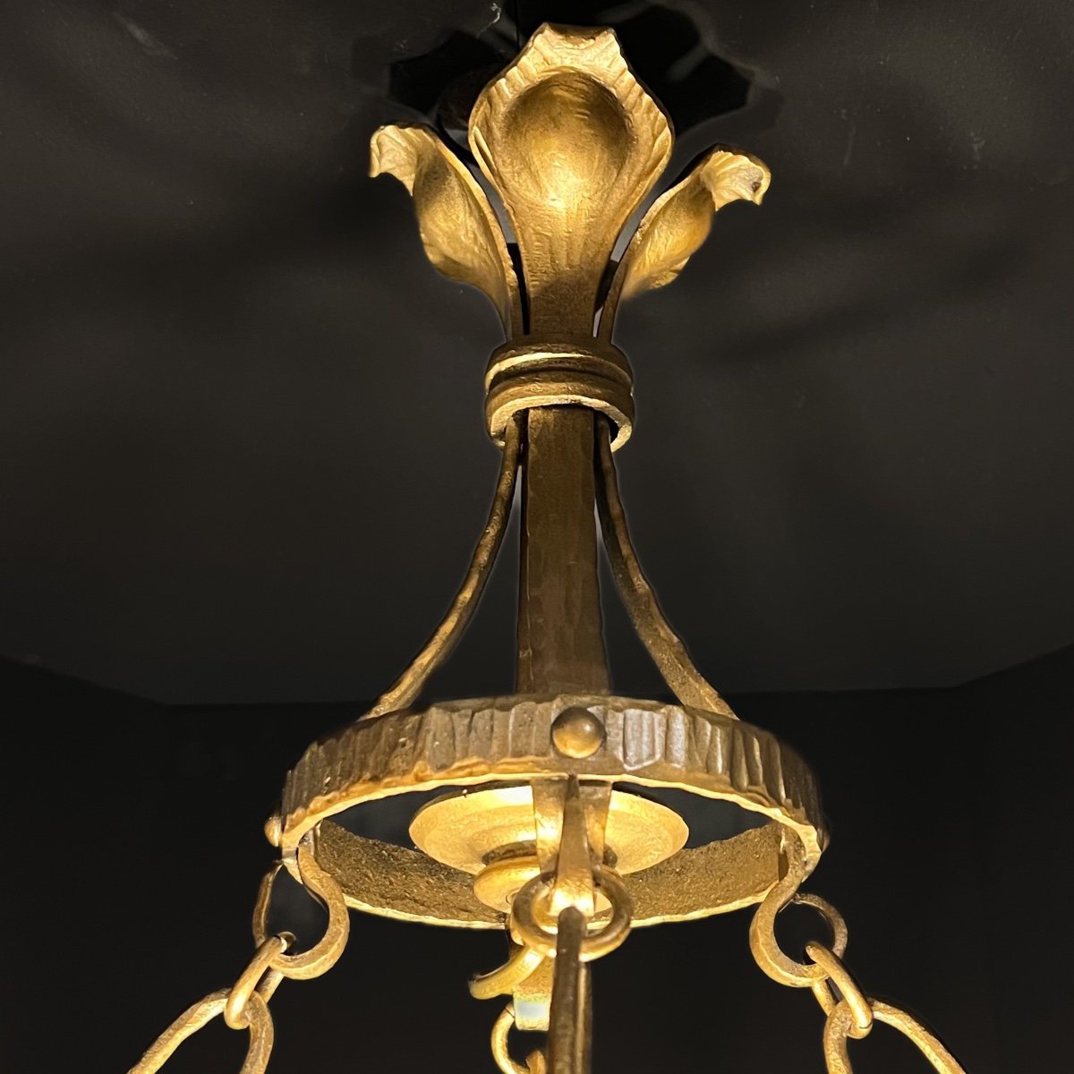Lustre Vitrail Art Déco – Image 7