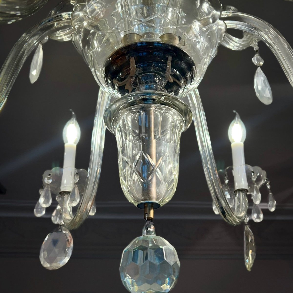 Lustre Verre De Murano Années 1950 – Image 2