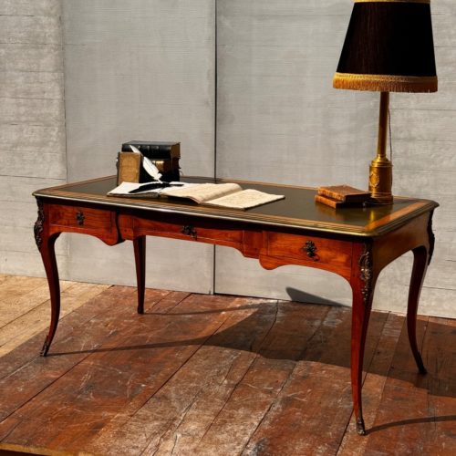 Bureau Plat 3 Tiroirs Bois Fruitier