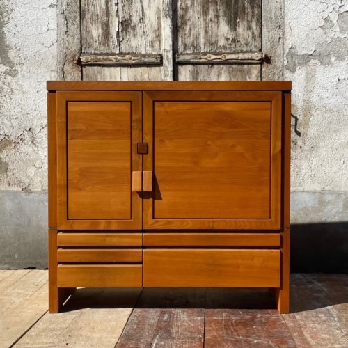 Design Pierre Chapo Buffet Orme R.18.a Vers 1970.