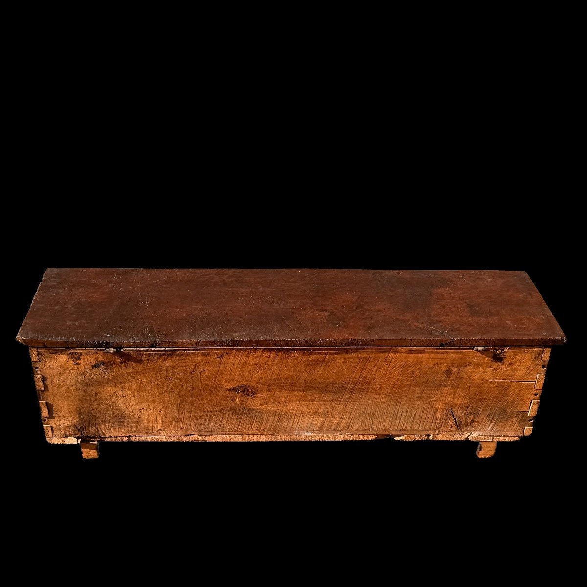 Coffre XVII ème Fenestrage Gothique – Image 4