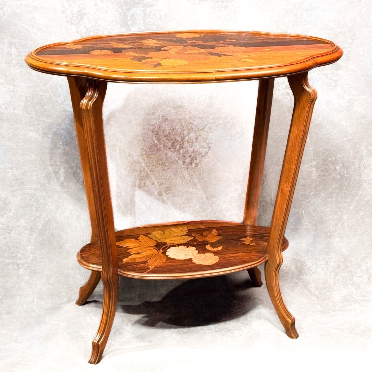 Table à Thé Marqueterie Emile Gallé – Image 7