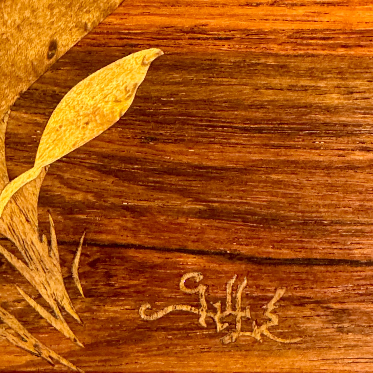 Tables Gigognes émile Gallé Marqueterie – Image 5