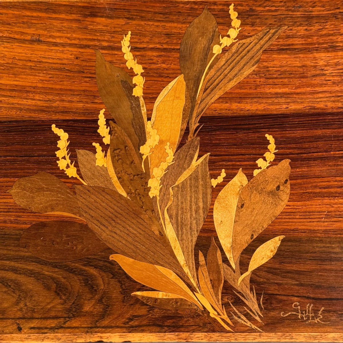 Tables Gigognes émile Gallé Marqueterie – Image 9