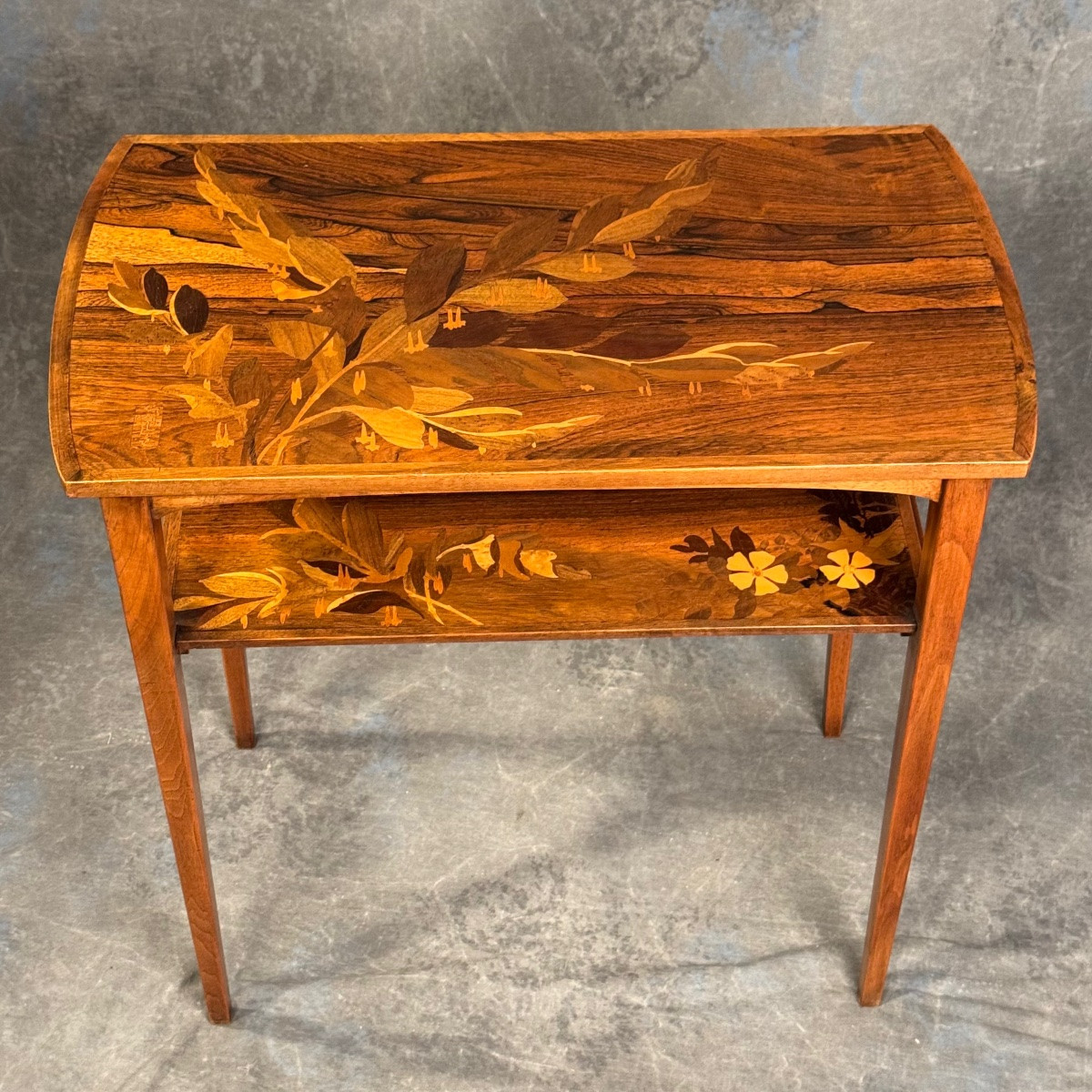 Tables Gigognes émile Gallé Marqueterie – Image 11
