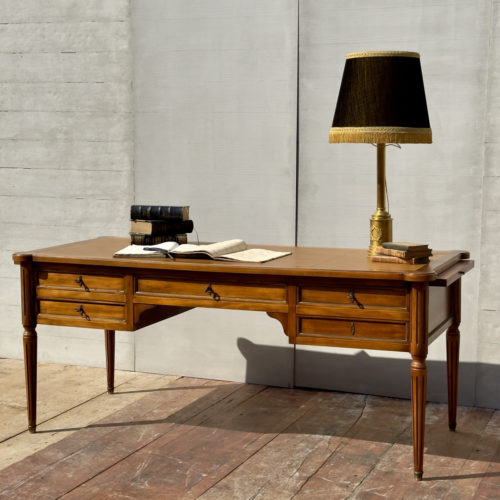 1543324-main-681c57f0e05aa Bureau Plat Style Louis XVI 2 Tirettes